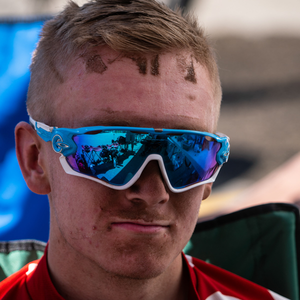 Portrait of a Male Cyclist