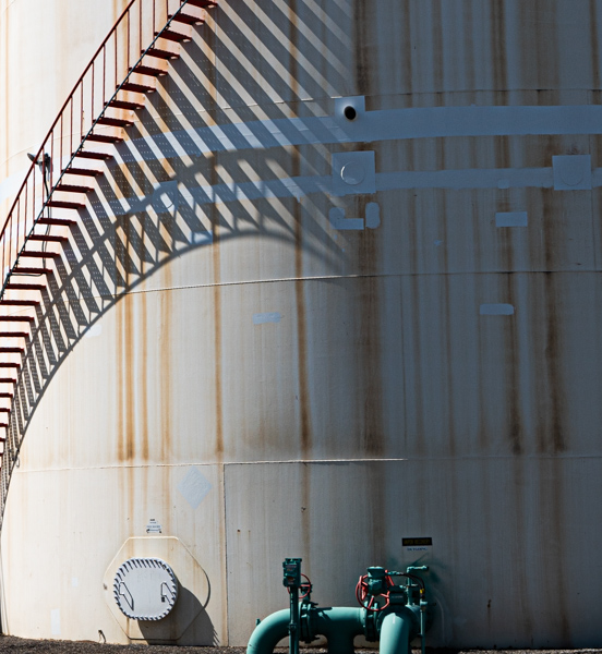 Oil Tank Shadows