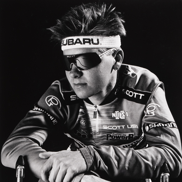 Male Cyclist Portrait